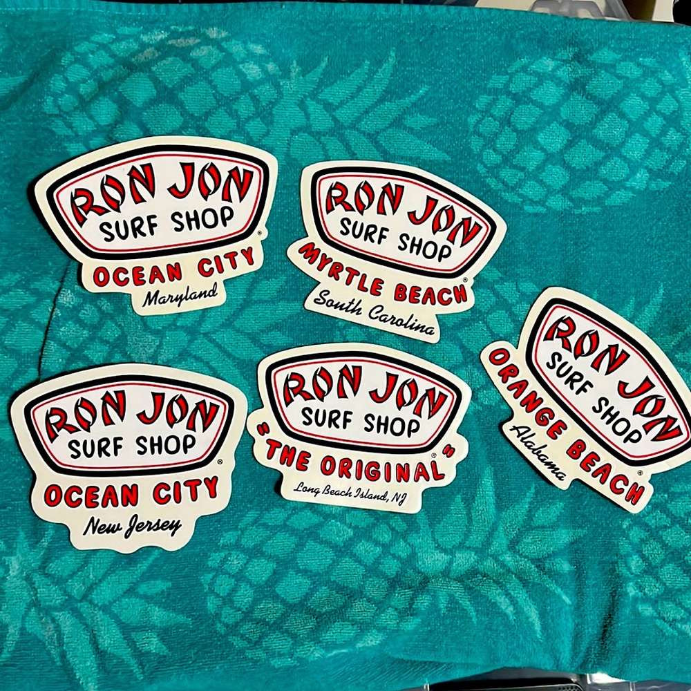 Ron Jon Surf Shop Stickers